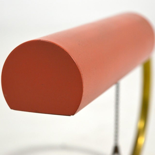 1900s Mid-Century Modern Gilbert Rohde Style Midcentury Desk Lamp For Sale - Image 4 of 10