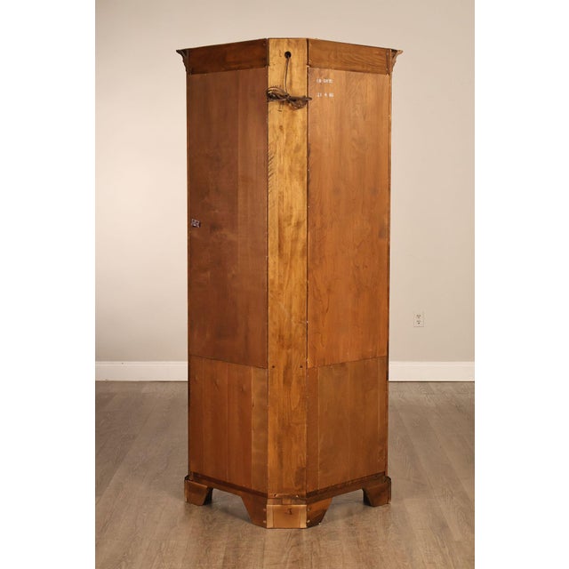 Ethan Allen 1776 Collection Pair of Maple Corner Cabinets For Sale - Image 17 of 18