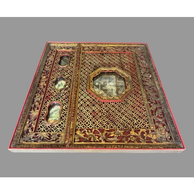 Late 19th Century Late 19th Century Antique Chinese Carved Coffee Table For Sale - Image 5 of 12