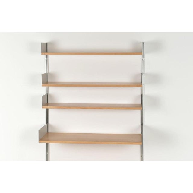 Model 606 Shelving System in Beech by Dieter Rams for Vitsoe, Germany, 1960s For Sale - Image 3 of 12