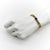 Gold Late 19th Century Victorian 14k Gold Curb Link Bracelet With No-Heat Sugarloaf Sapphire and Old Mine Cut Diamonds For Sale - Image 8 of 10
