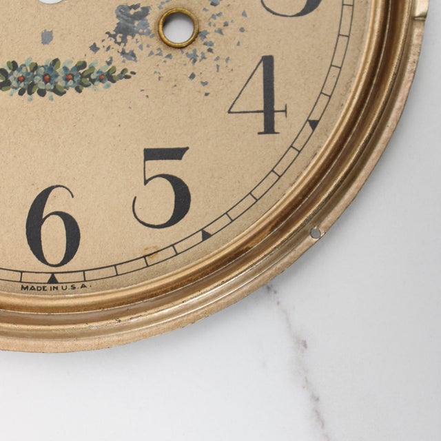 One-of-a-kind authentic brass antique clock face Christmas ornament. Hand embellished with coordinating black satin ribbon...