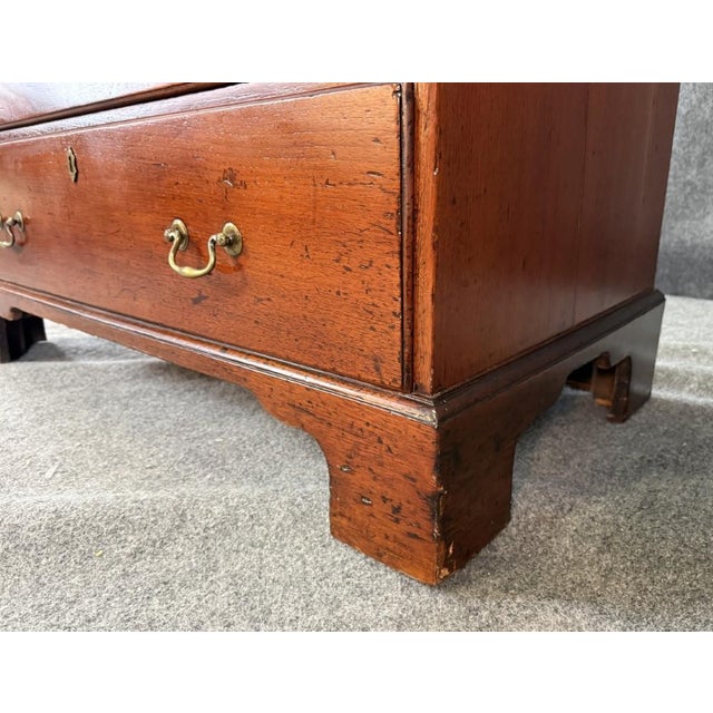 Brown 18th Century Solid Mahogany 5-Drawer Chest For Sale - Image 8 of 12