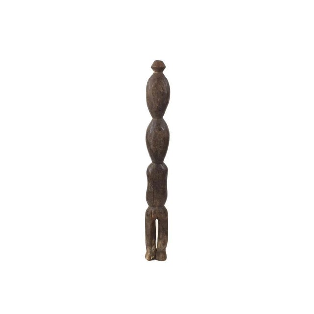 Early 20th Century Early 20th Century Lega Two-Headed Standing Figure For Sale - Image 5 of 7