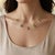 Contemporary Natural Peridot August Birthstone Necklace | Minimalist Style Dangling Necklace For Sale - Image 3 of 4
