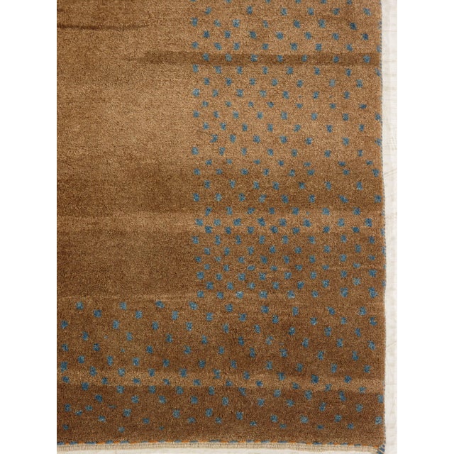Contemporary Vintage Hand-Knotted Persian Gabbeh Rug 8'6" X 11'1" For Sale - Image 3 of 6