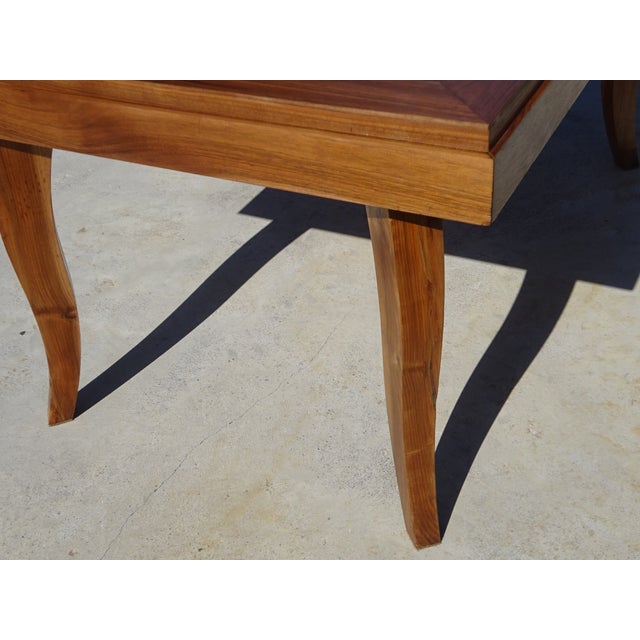 Walnut Extendable Dining Table, 1950s For Sale - Image 17 of 18