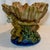 Campaign Late 20th Century Majolica Style Monkey Shell Cachepot Bowl For Sale - Image 3 of 12