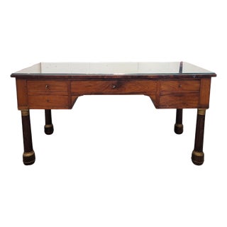 French Plat Desk Table For Sale