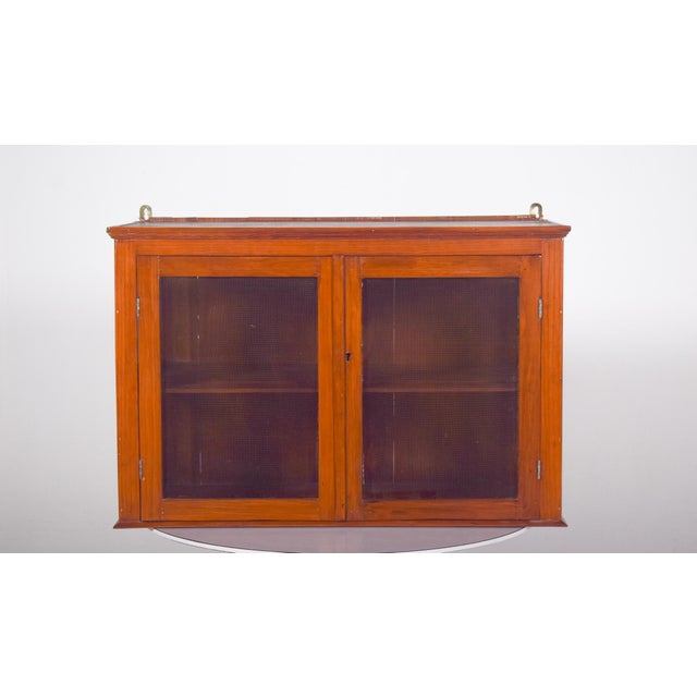 Vintage Portuguese Rustic Wall Cabinet, 1950s For Sale - Image 12 of 12