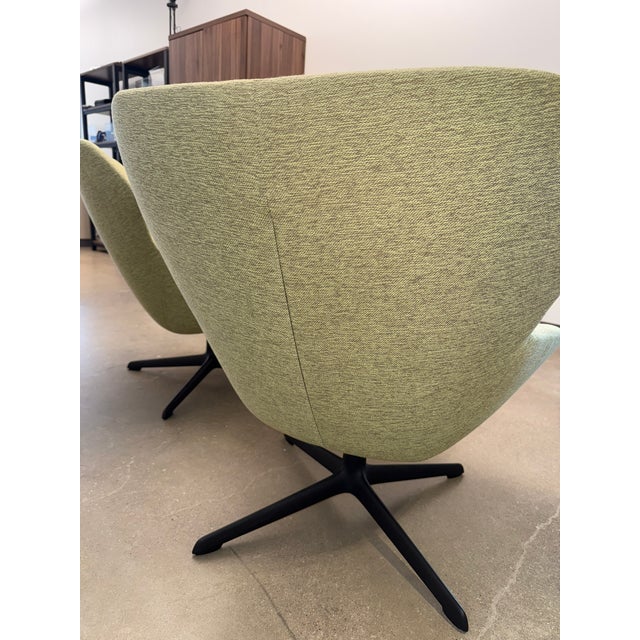 Metal Davis Furniture "Sachet Lounge" Chairs by Jehs+Laub — Lime Green, Pair For Sale - Image 7 of 7
