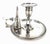 Rare and stunning Georgian English Sterling Silver Chamberstick.