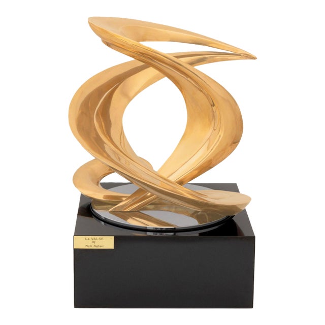 Michi Raphael "La Valse" Bronze Sculpture, 1979 For Sale