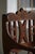 Danish Folk Art Armchair in Oak with Lambswool Seat, 1930s For Sale - Image 4 of 18