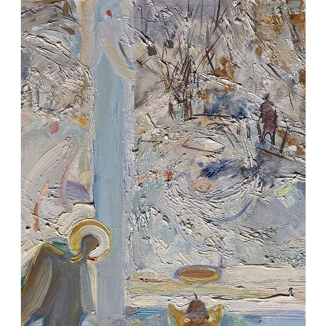 2000 - 2009 Oil Painting Christmas Holiday Ivan Kovalenko For Sale - Image 5 of 6