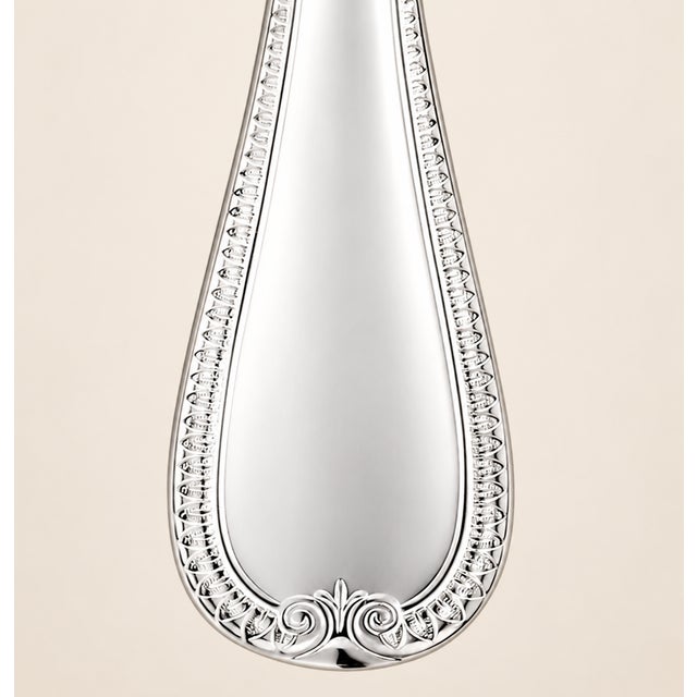 Christofle "Malmaison" Flatware Set, 85 Pieces, Silver Plated Part of a silver-plated flatware set, Malmaison pattern,...