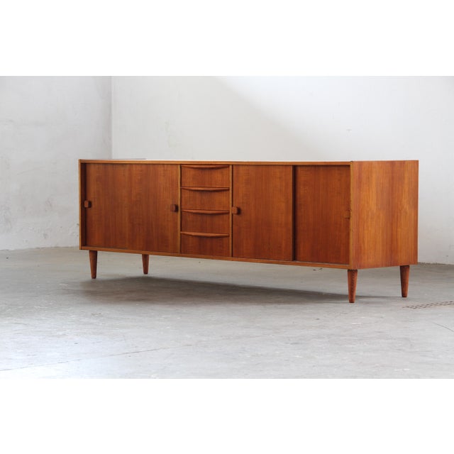 Mid-Century Modern Mid-Century Danish Lowboard in Teak, 1960s For Sale - Image 3 of 18