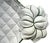Hollywood Regency Vintage Zanolli Italy Ceramic Pineapple Serving Platter White Green 20" For Sale - Image 3 of 8