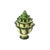 Contemporary Small Green Artichoke Tulipiere For Sale - Image 3 of 3