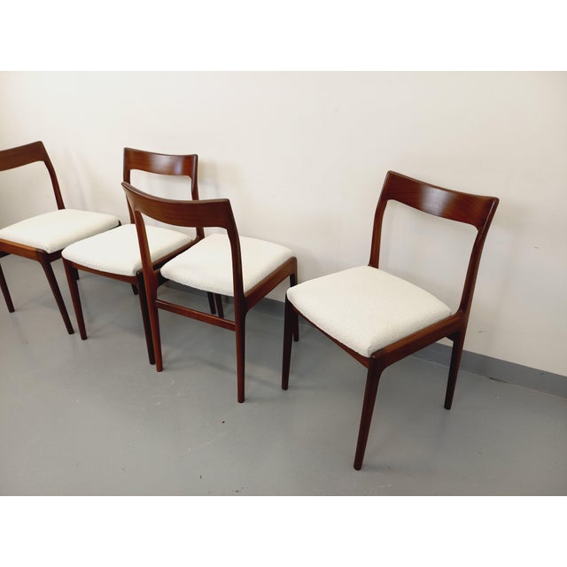 Vintage Scandinavian Teak Chairs, 1960s, Set of 6 For Sale - Image 9 of 18
