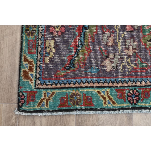 Textile 1960s Vintage Persian Red Handwoven Oversized Rug For Sale - Image 7 of 11