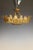 Metal Mid-Century Spanish Sunburst Ceiling Light in Gilt Iron, c.1950s by Unknown for Unknown For Sale - Image 7 of 17
