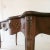 Wood Vintage French Walnut Leather Top Long Desk For Sale - Image 7 of 17