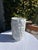 Vintage White Ceramic Applied Ribbon Vase For Sale In Los Angeles - Image 6 of 13