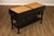 High Quality Distress Painted Butcher Block Style Kitchen Island with Assortment of Dovetailed Drawers Over Slatted Shelf,...