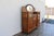 Art Deco Antique French Art Deco Buffet Sideboard With Beveled Mirror & Marble Top | Burl Wood Credenza | Early 20th Century For Sale - Image 3 of 18