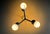 Organic Modern Plaster of Paris Geometric Chandelier, Villette Chandelier For Sale - Image 12 of 13