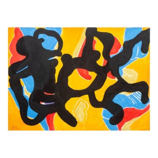 Jack Roth Rope Dancer Series Acrylic on Canvas For Sale