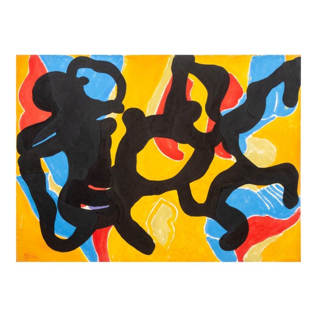 Jack Roth Rope Dancer Series Acrylic on Canvas For Sale