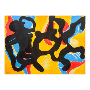 Jack Roth Rope Dancer Series Acrylic on Canvas