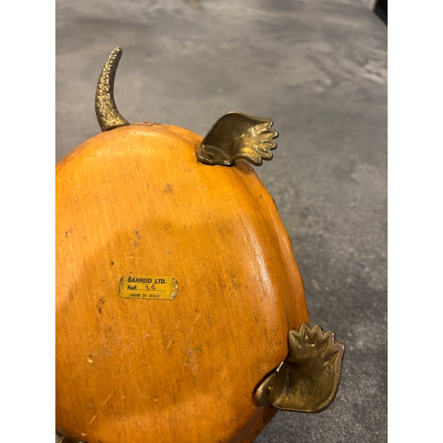 Wood Sarried Ltd. Mid Century Turtle Tortoise For Sale - Image 7 of 10