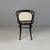 1970s Italian Modern Chairs in Straw and Black Wood, 1970s, Set of 8 For Sale - Image 5 of 18