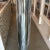 Industrial Silver Hand - Hammered Metal Tall Vassel/ Vase For Sale - Image 3 of 10
