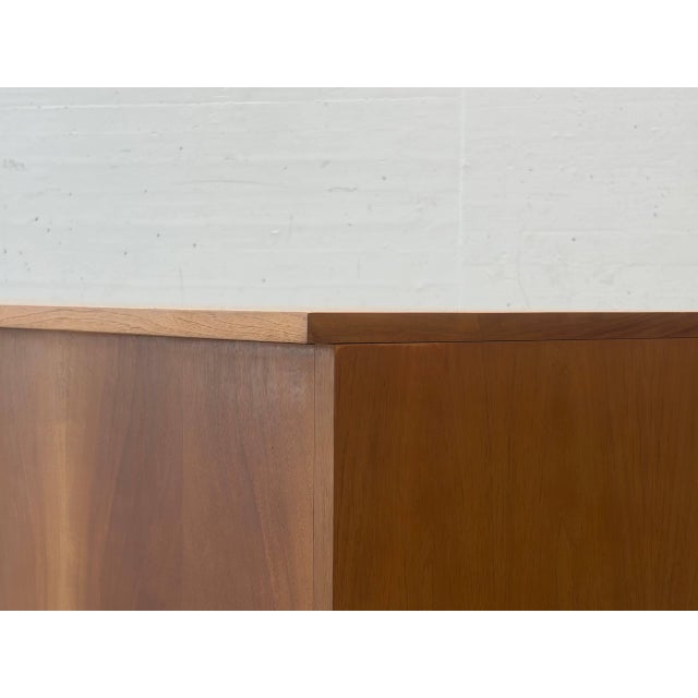 Mid-Century Swiss Sliding Door Sideboard by Wohnbedarf AG Basel, 1950s For Sale - Image 5 of 12