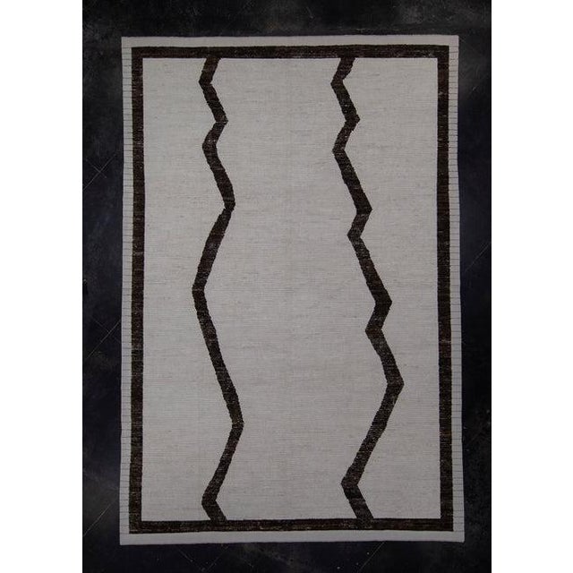 Hand Knotted Turkish Tulu Rug 8'11" x 12'9" For Sale - Image 11 of 11