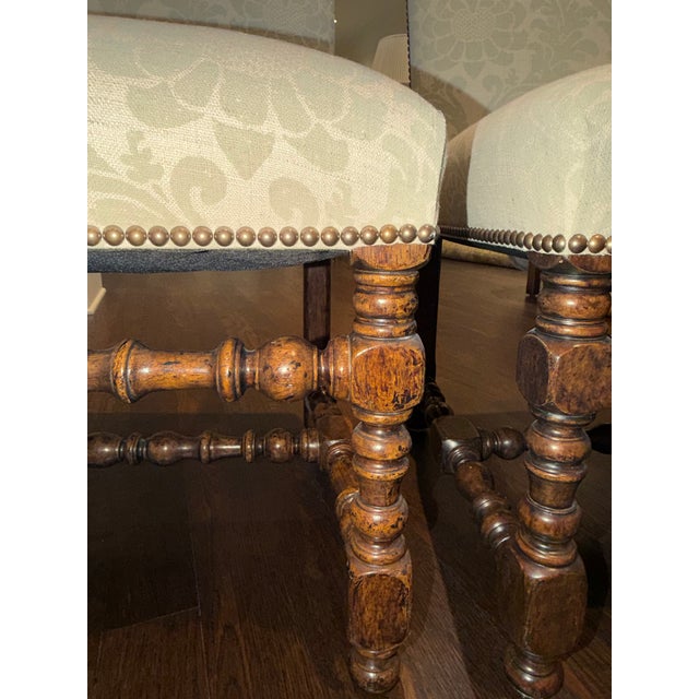 Dennis & Leen Dennis & Leen 2 Custom Bolin Side Chairs For Sale - Image 4 of 7