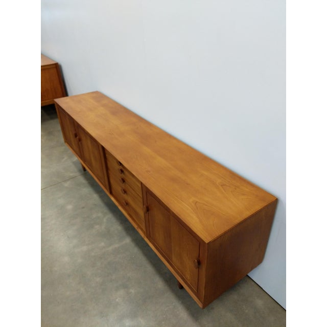 Vintage Mid Century Modern Credenza by Scandart For Sale - Image 9 of 11
