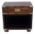 20th Century Campaign John Stuart Rosewood and Brass Nightstand For Sale - Image 9 of 9