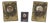 Gold Picture Frames, 1890s, Set of 3 For Sale