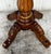 20th Century Spanish Mariano Garcia Carved Pedestal Center Table For Sale - Image 9 of 11
