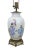 Mid-Century Modern Chinese Famille Porcelain Ginger Jar Mantel Vase Urn Scholar Warrior Lamp 29" For Sale - Image 3 of 16