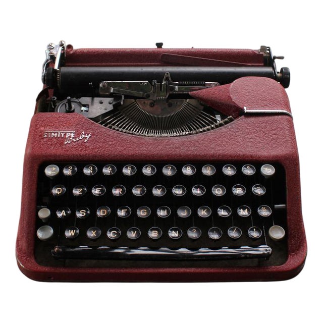 Baby Typewriter from Sim Type, 1950s For Sale