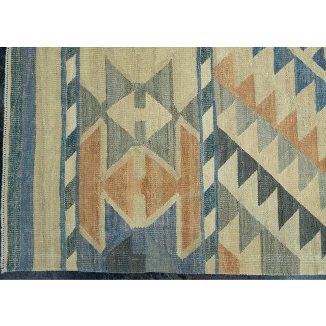 Turkish Kilim Oriental Handmade Flatweave 10'2" x 13'9" #18636 For Sale - Image 4 of 8