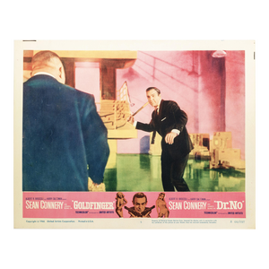 1960s Goldfinger 1966 Vintage Lobby Card #1
