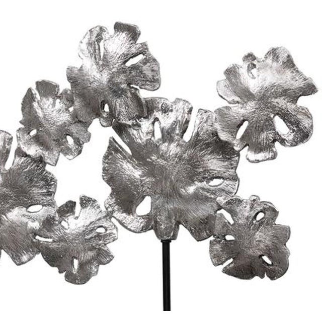 Uttermost Contemporary Lotus Sculpture 26” X 18” Statement Piece Modern Décor (Model #17867) For Sale - Image 12 of 18