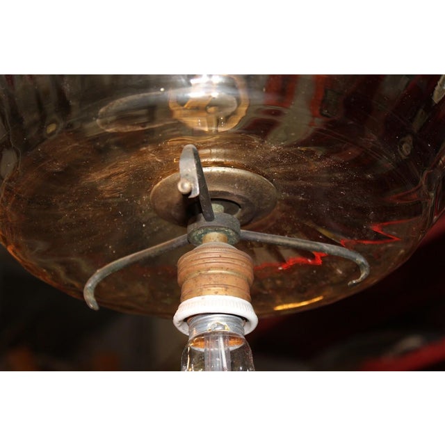 Art Deco Lantern in Murano Glass from Venini Cappellin, 1930s For Sale - Image 6 of 18